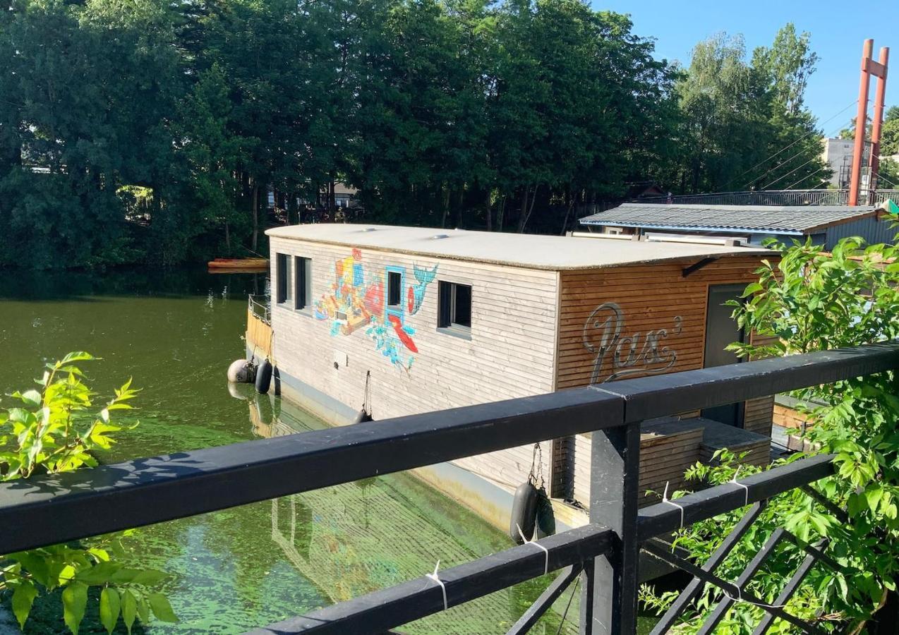 Bateau Appartement Sur L'Erdre Au Coeur De Nantes Exterior foto